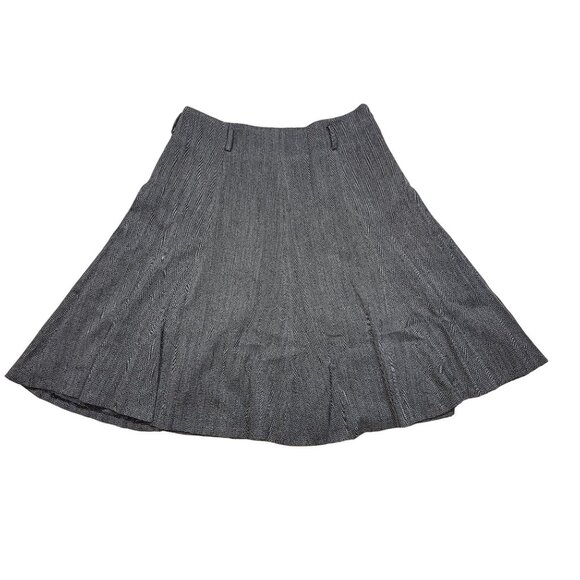 Grace Elements Dark Academia Full Skirt Micro Print Lined Side Zip Womens 14 - Picture 2 of 10